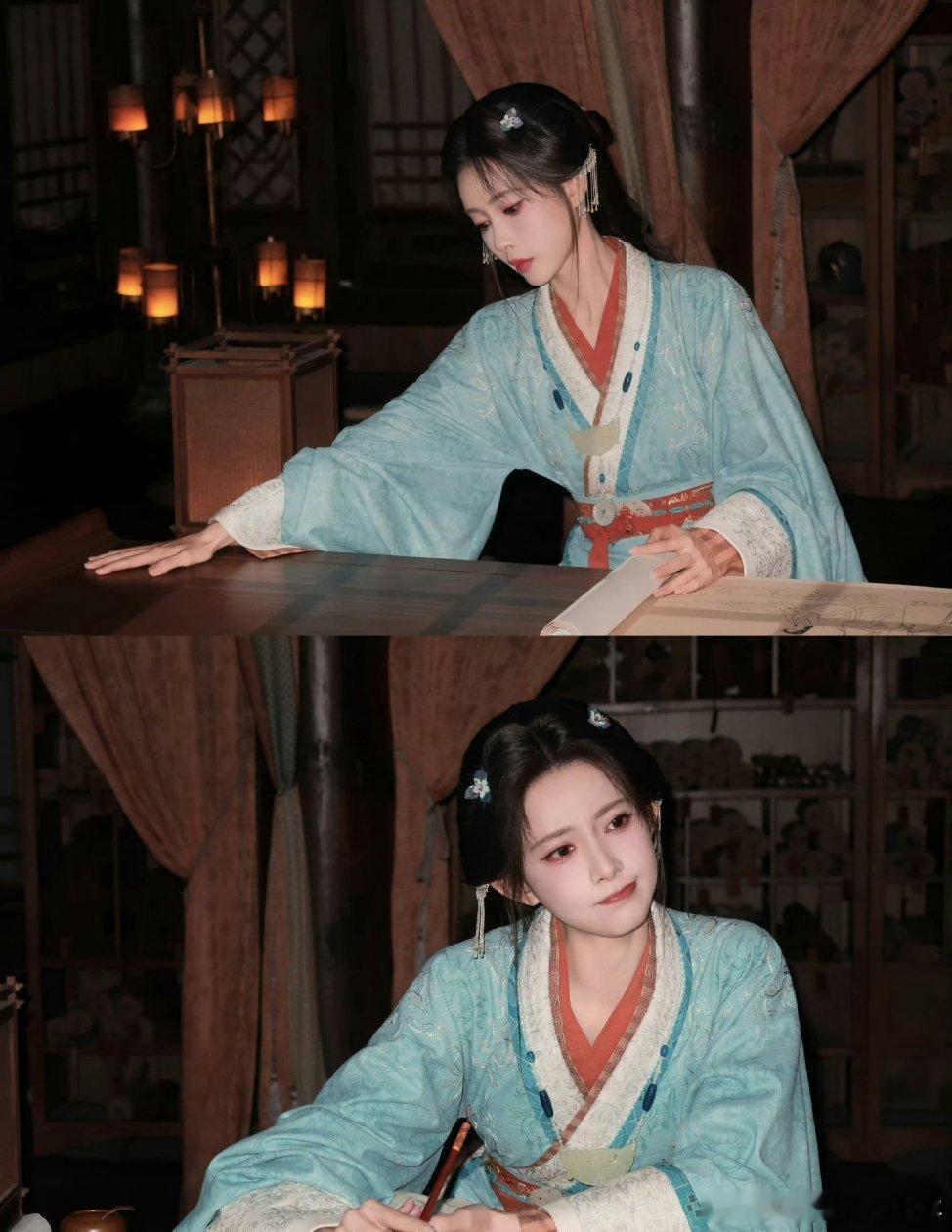 孟子义《将门独后》沈妙营业～片场小计。萌萌的大眼睛太好骗了，沈妙的衣橱好丰富，将