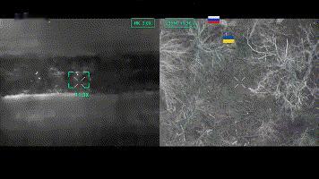 乌军无人机成功营救两名被俘士兵
在胡里艾博勒乌军前线阵地，俄军第一德米特罗·科齐