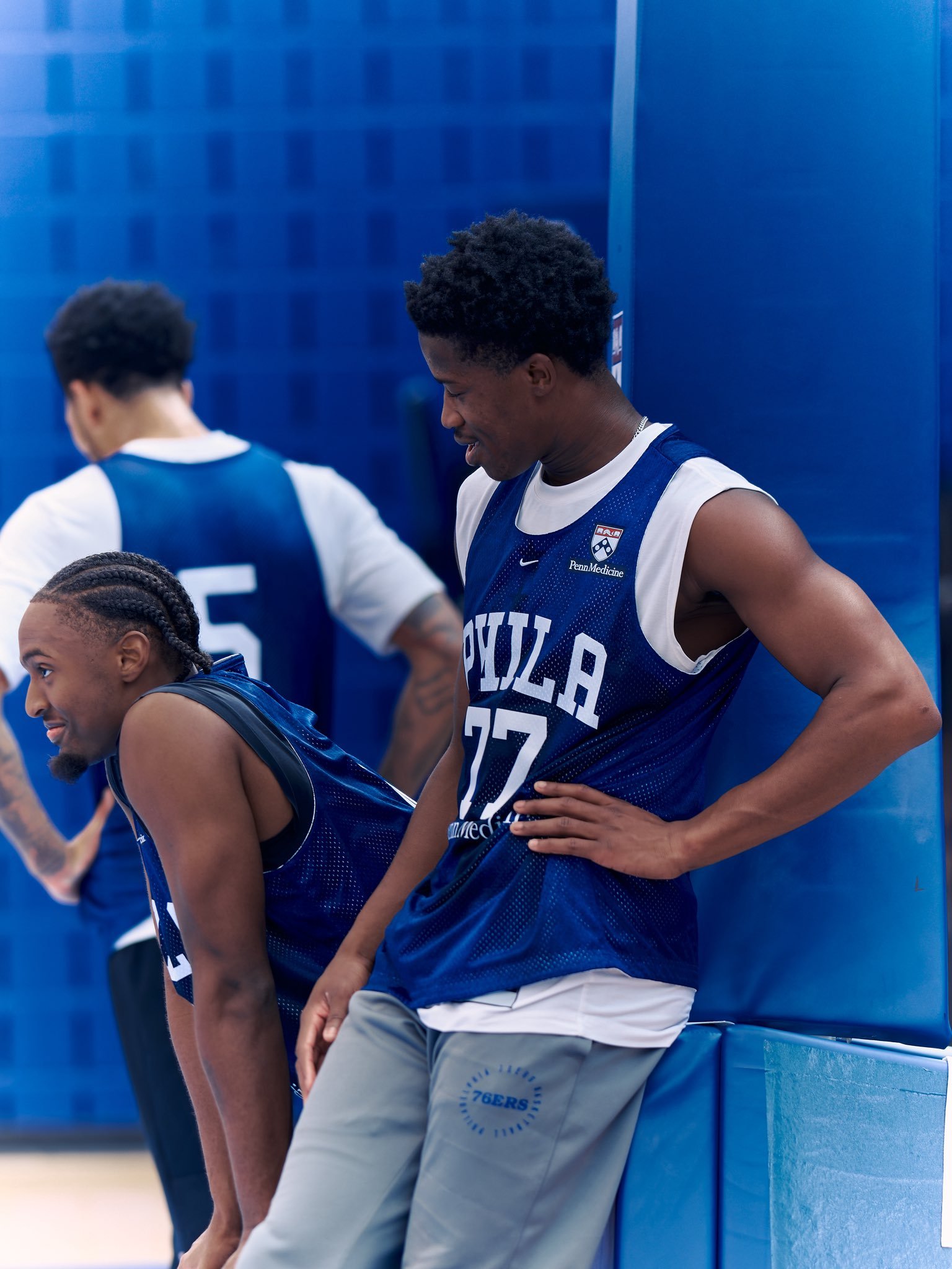 日常训练，心情不错。NBA[超话] ​​​