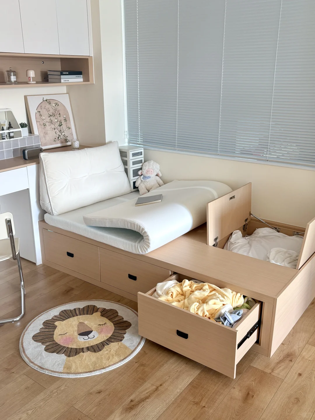 找到了小户型榻榻米床的百搭床垫🏠