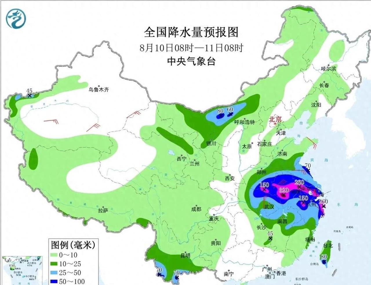 今早起来刷手机，看到台风“白海豚”这名字觉得挺温和，结果它先后在台州玉环和温州乐