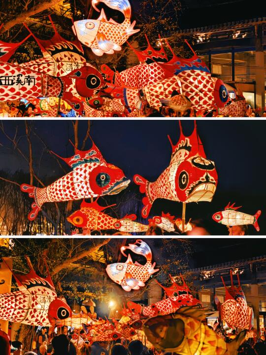 高铁直达！在皖南古村落看了一夜鱼龙舞🏮