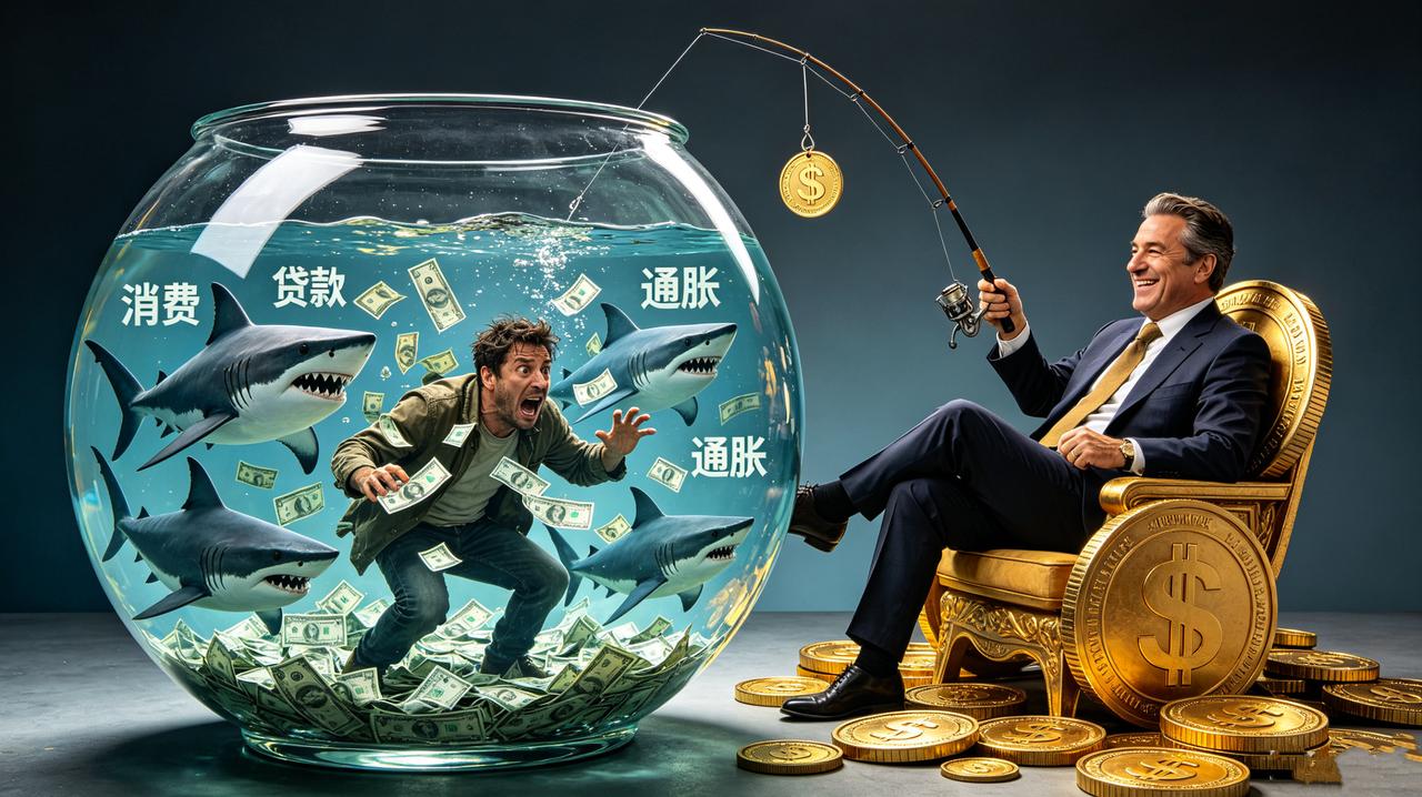 富人🆚穷人：十条核心差距！（一生受用）

1. 资金分配逻辑天差地别：普通人赚