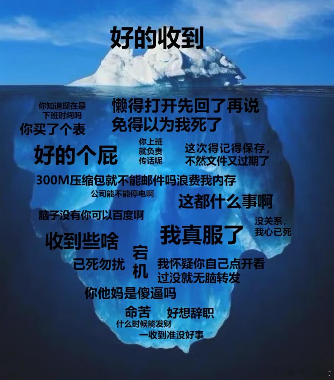 千言万语汇成一句收到 ​​​