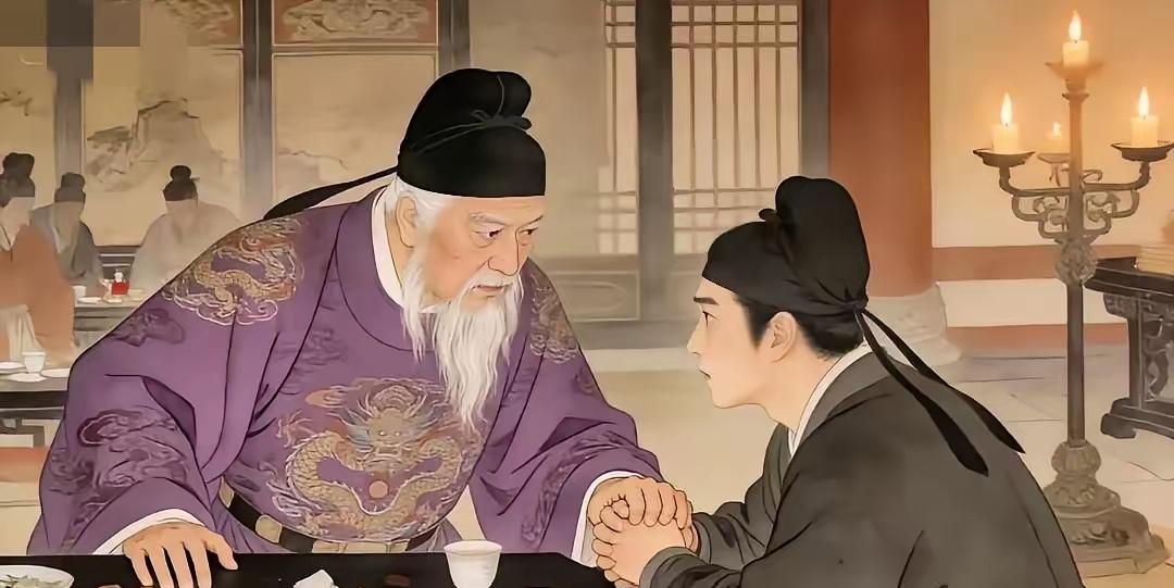 郭子仪交还兵权，回家后大宴宾客，回家后大宴宾客，酒过三巡，他忽然放下酒碗，对满堂