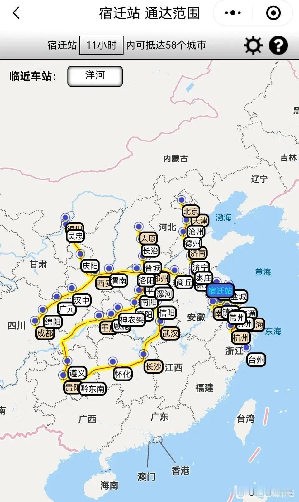 宿迁铁路交通通达度还是太低了，宿迁东站的建成，应该会改变现状…