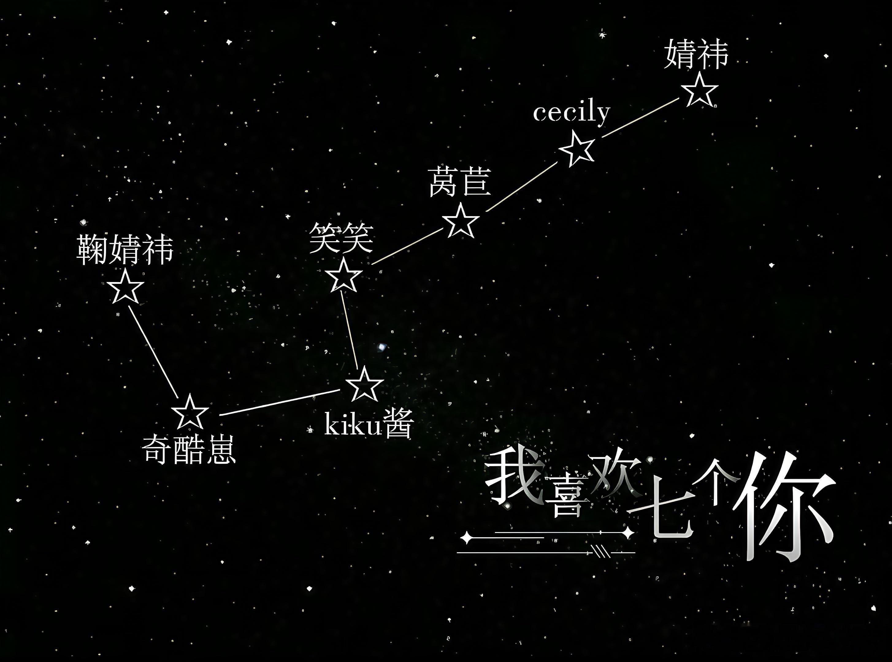 我喜欢七个你 