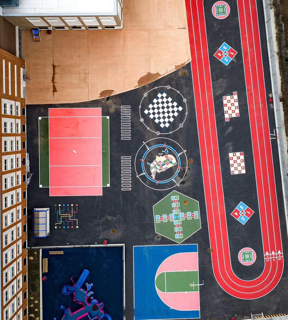 篮天下世界上的美丽球场 纽约的外场，值得打卡！Images via austin