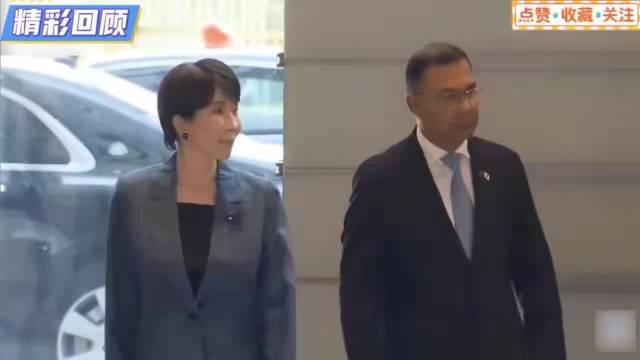 高市早苗的套路又失败了
本来想引导孟加拉总理向日本国旗鞠躬，结果孟加拉总理挺直走过去，压根没被带进去