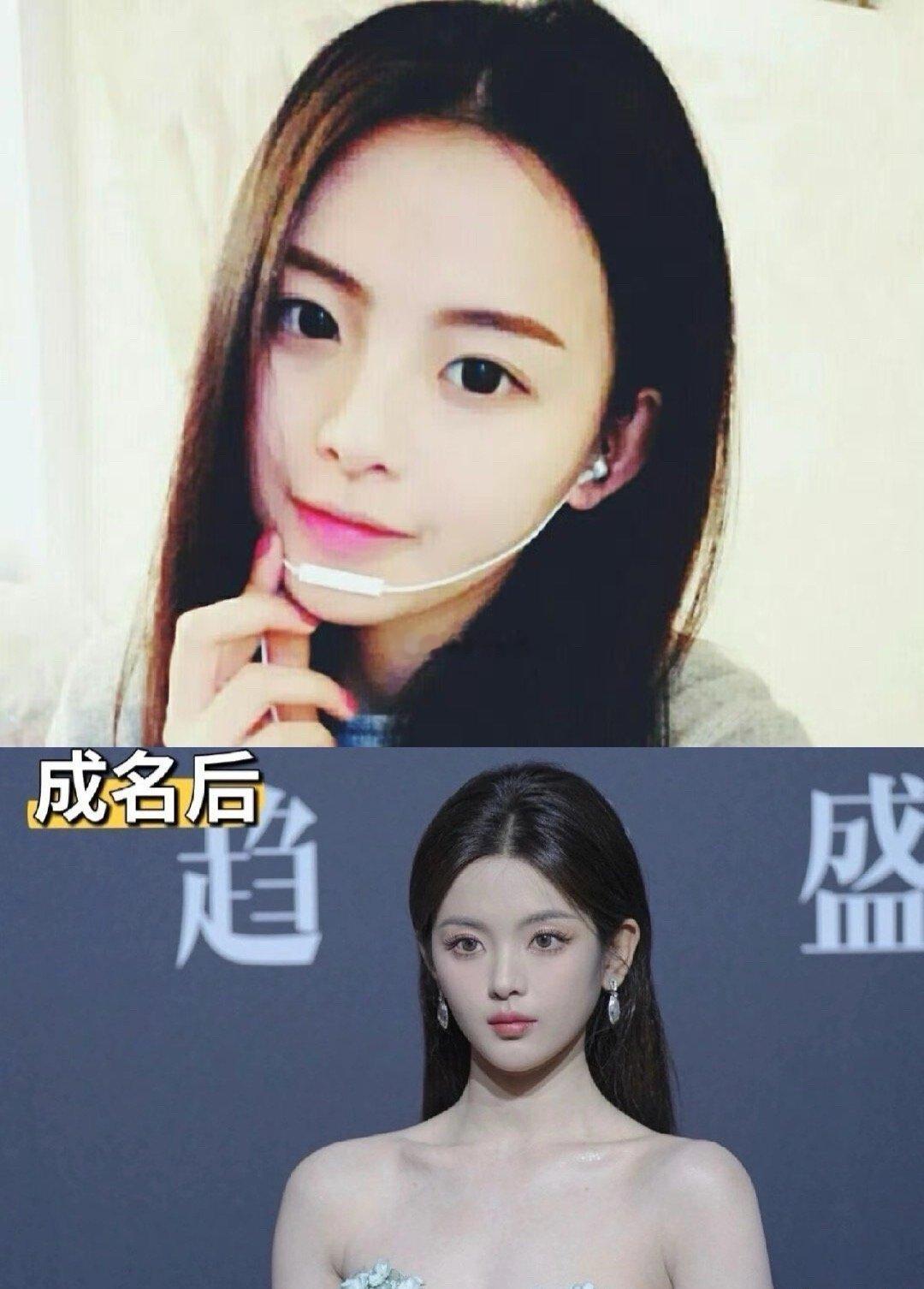 杨超越是唯一一个让我觉得出道前后几乎没变化的明星 ​​​