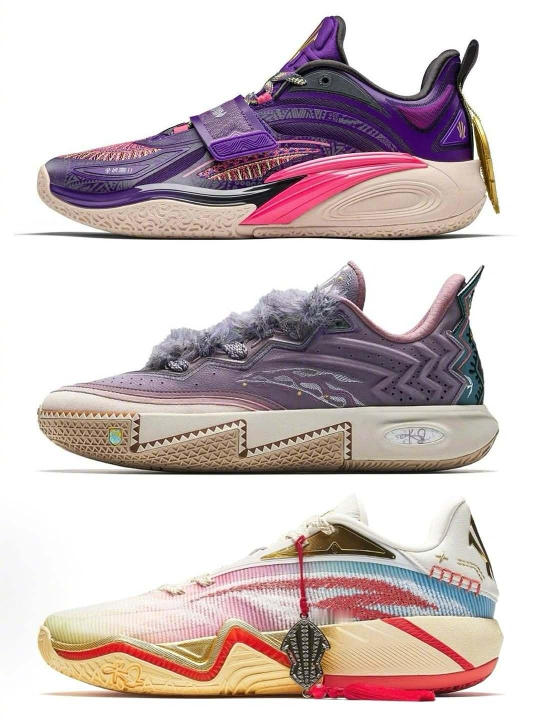 ANTA KAI欧文签名鞋KAI 1-3的颜值排名： 