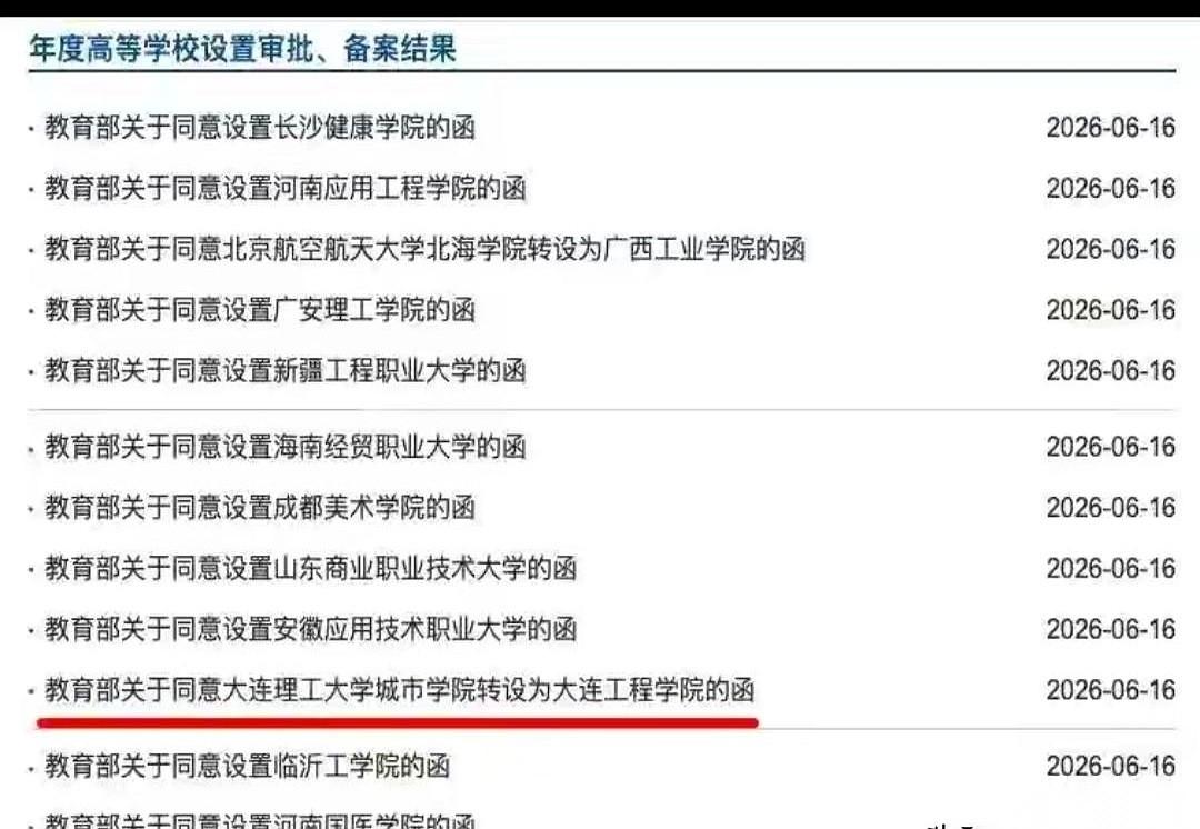 大连理工大学城市学院，这块挂了多年的旧牌子，被彻底卸下来了。
辽宁的高校圈子里，