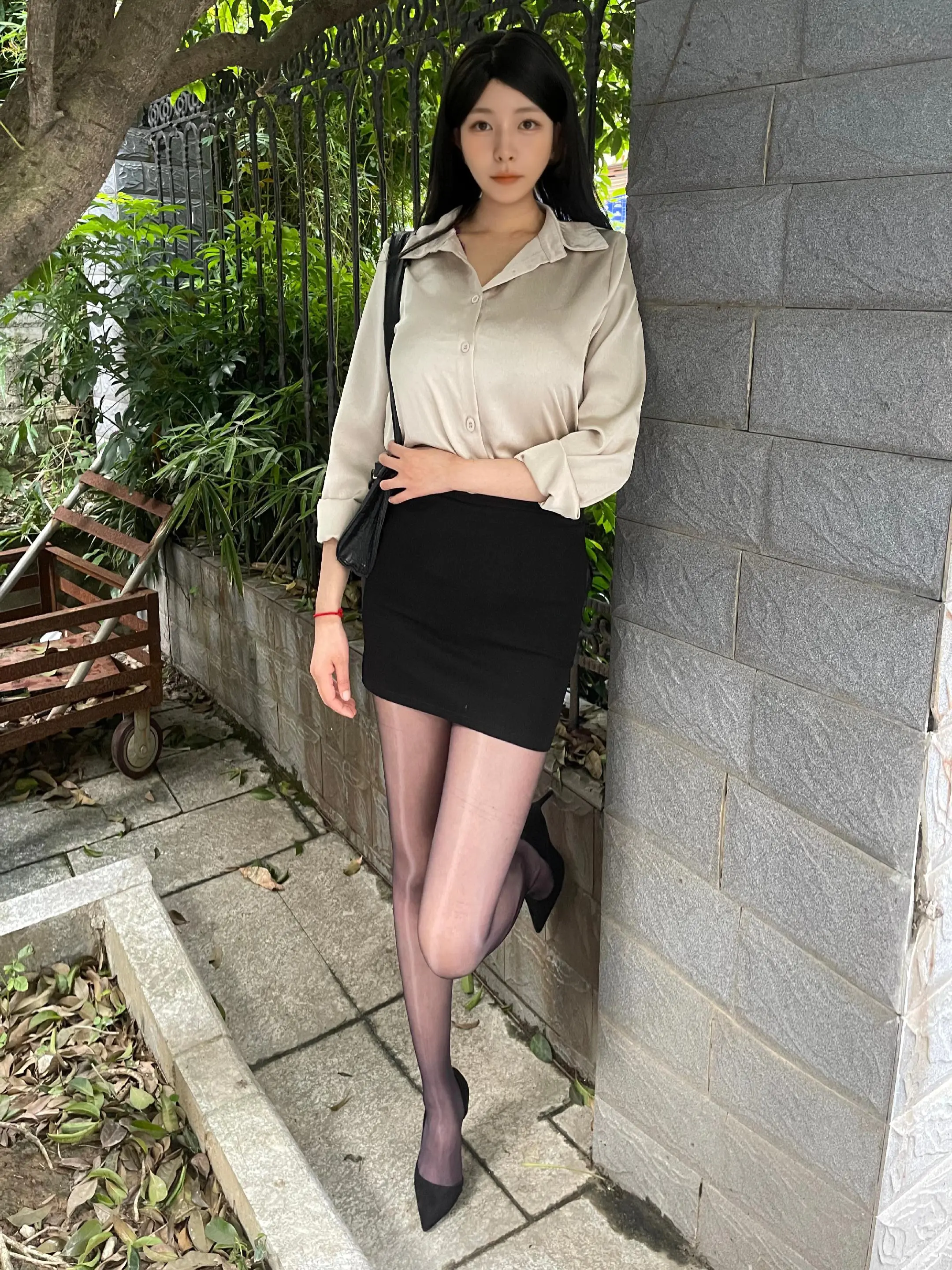御姐气质穿搭 职场风小短裙 御姐ootd穿搭