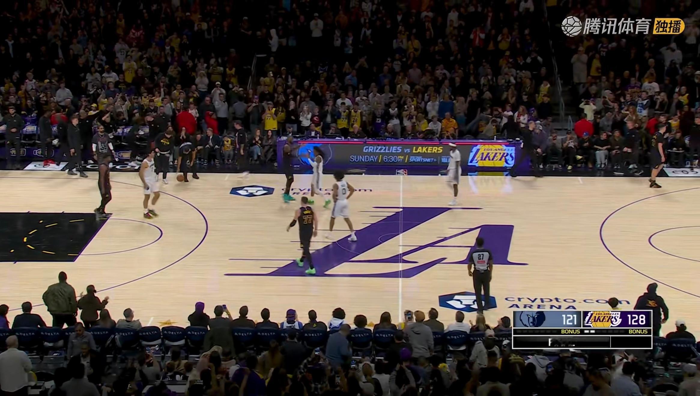 灰熊vs湖人湖人赢了，各位有什么想说的吗？ 