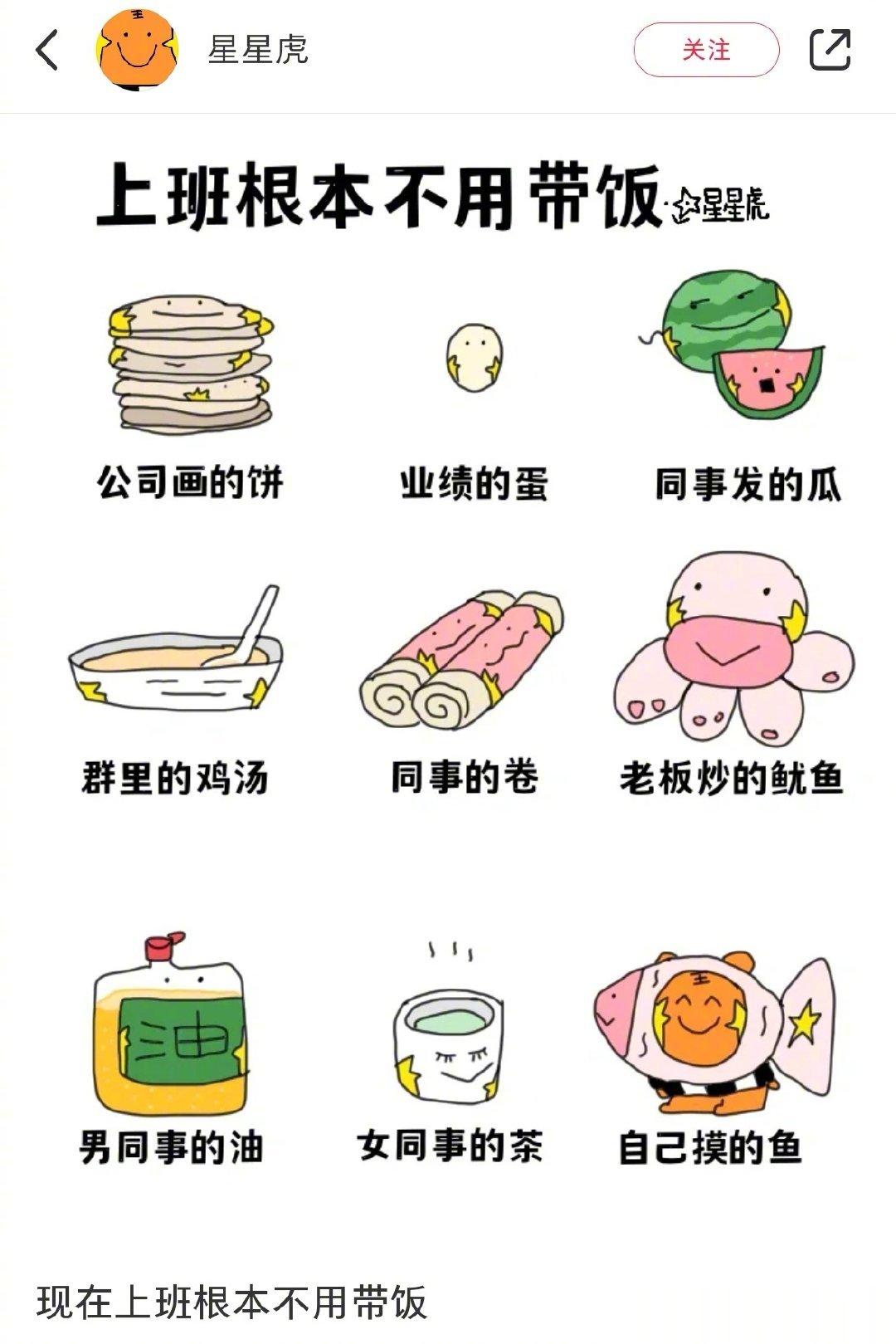 果然上班有一种饱腹文学，每一次看到老板画给我的饼的时候，我都觉得自己上班的时候