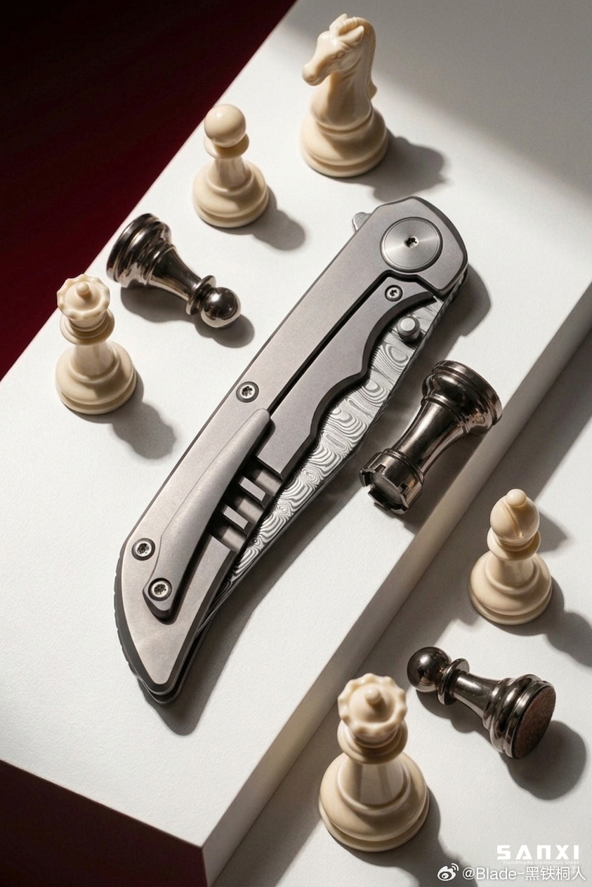 刀具控 这只夜魔大马小折我自己感觉还可以，所以让妹子多出了几组图，设计、配置、做