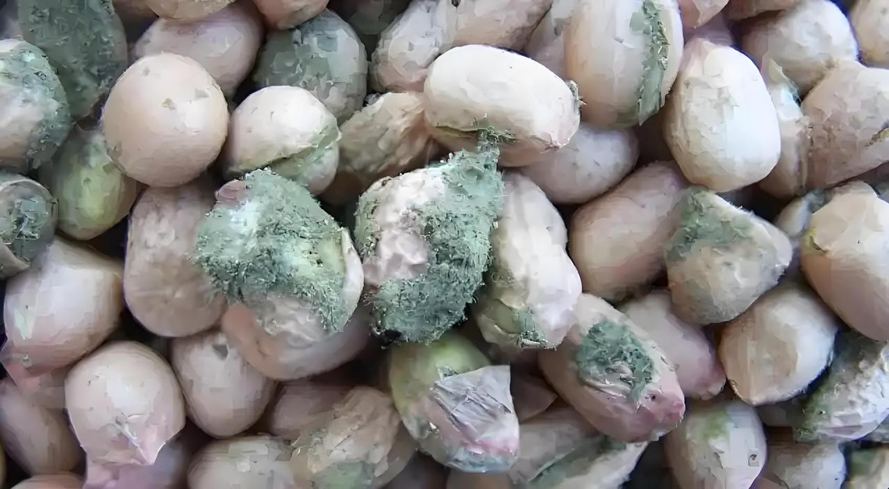 千万别吃！小霉菌藏大风险！
 
家里的花生、核桃、开心果一旦长霉，很多人觉得抠掉
