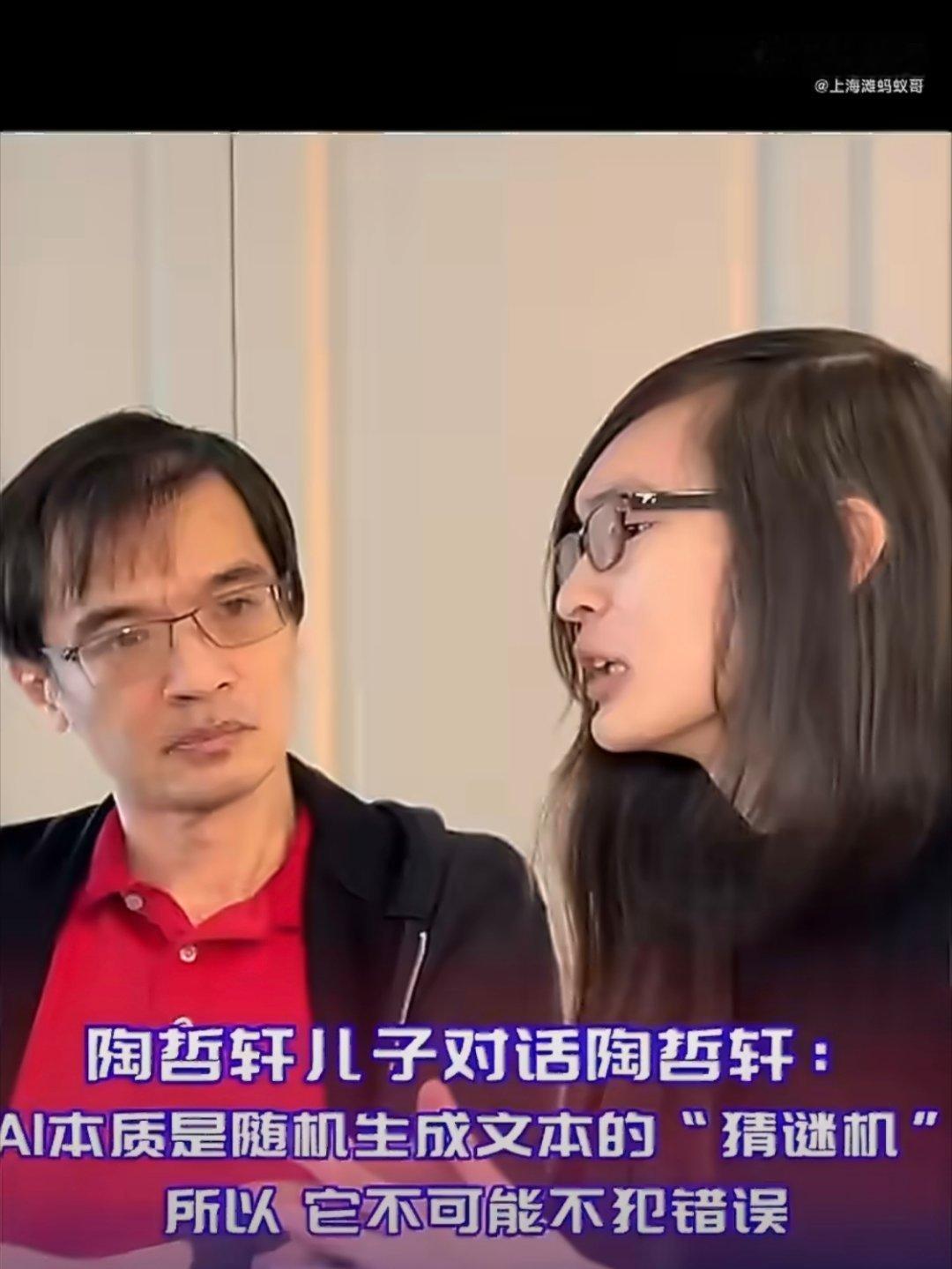 陶哲轩称AI本质是猜谜机我们可以把AI当作效率工具，但不能完全迷信它输出的所有内