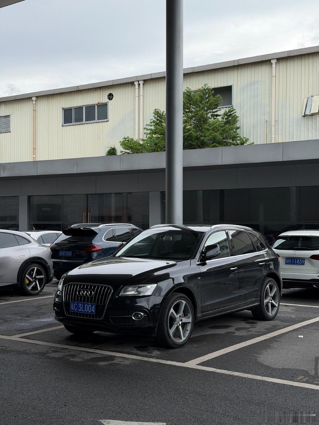 进行了粤车南下的验车，期待驾驶奥迪汽车去香港