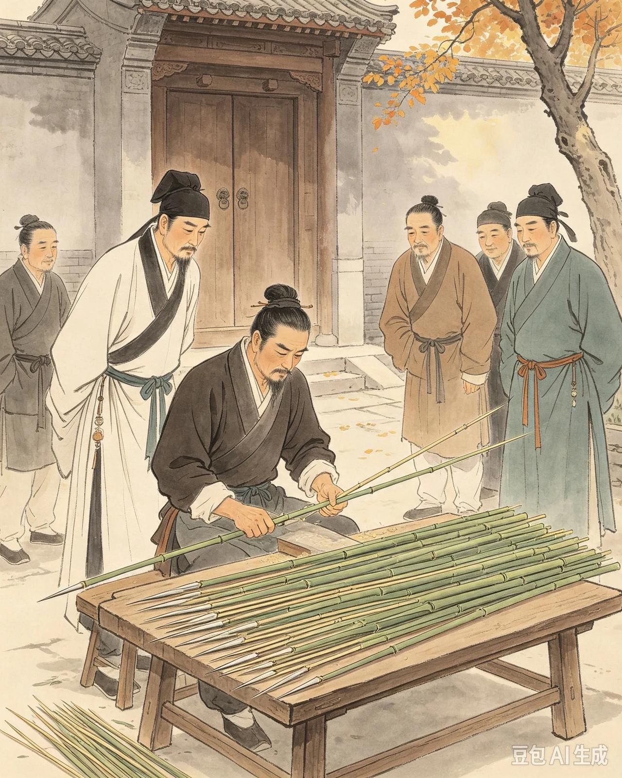 清朝时一南方人在京城寄居，自称会拘拿蛇类的法术。屋主想看他施法，客人起初不肯。屋