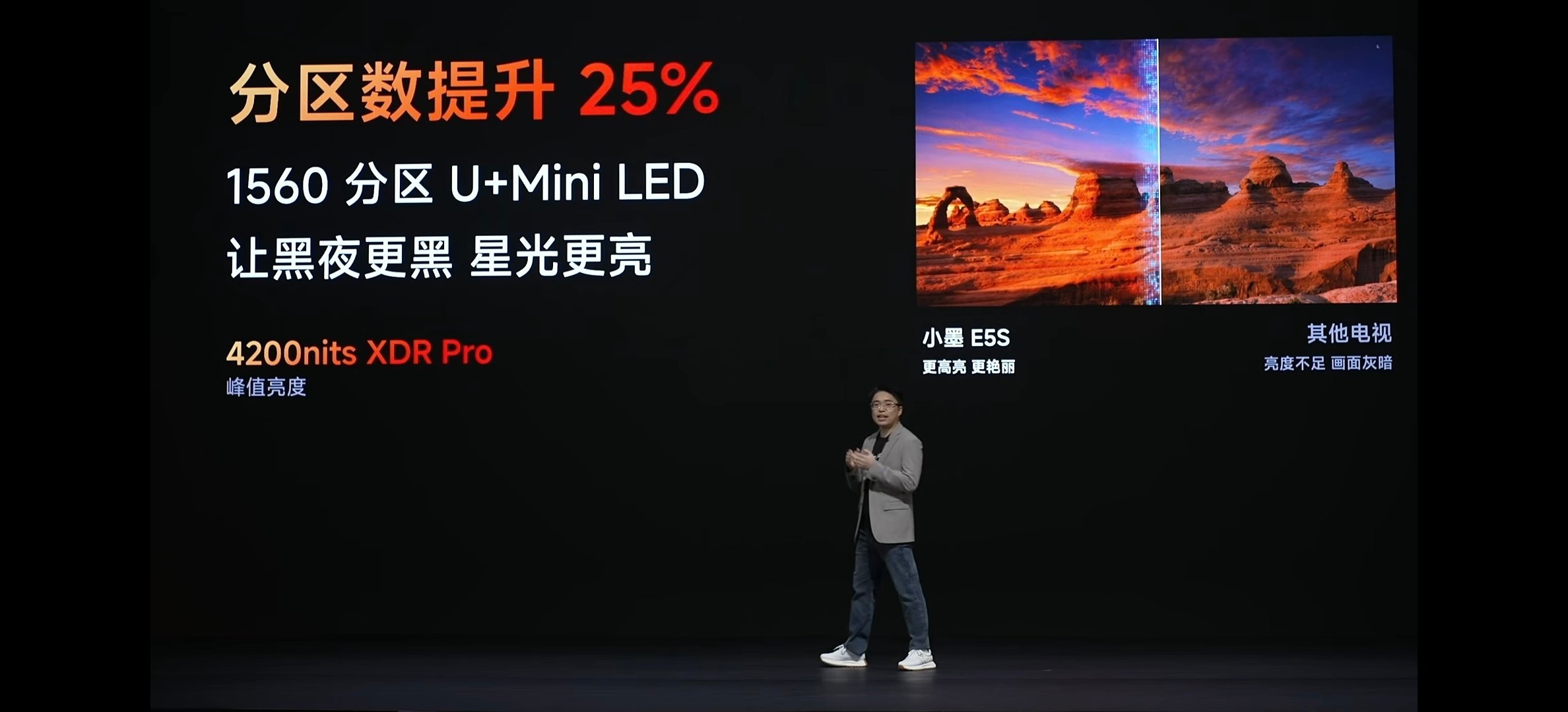 海信电视小墨 E5S把Pro性能变成标配 