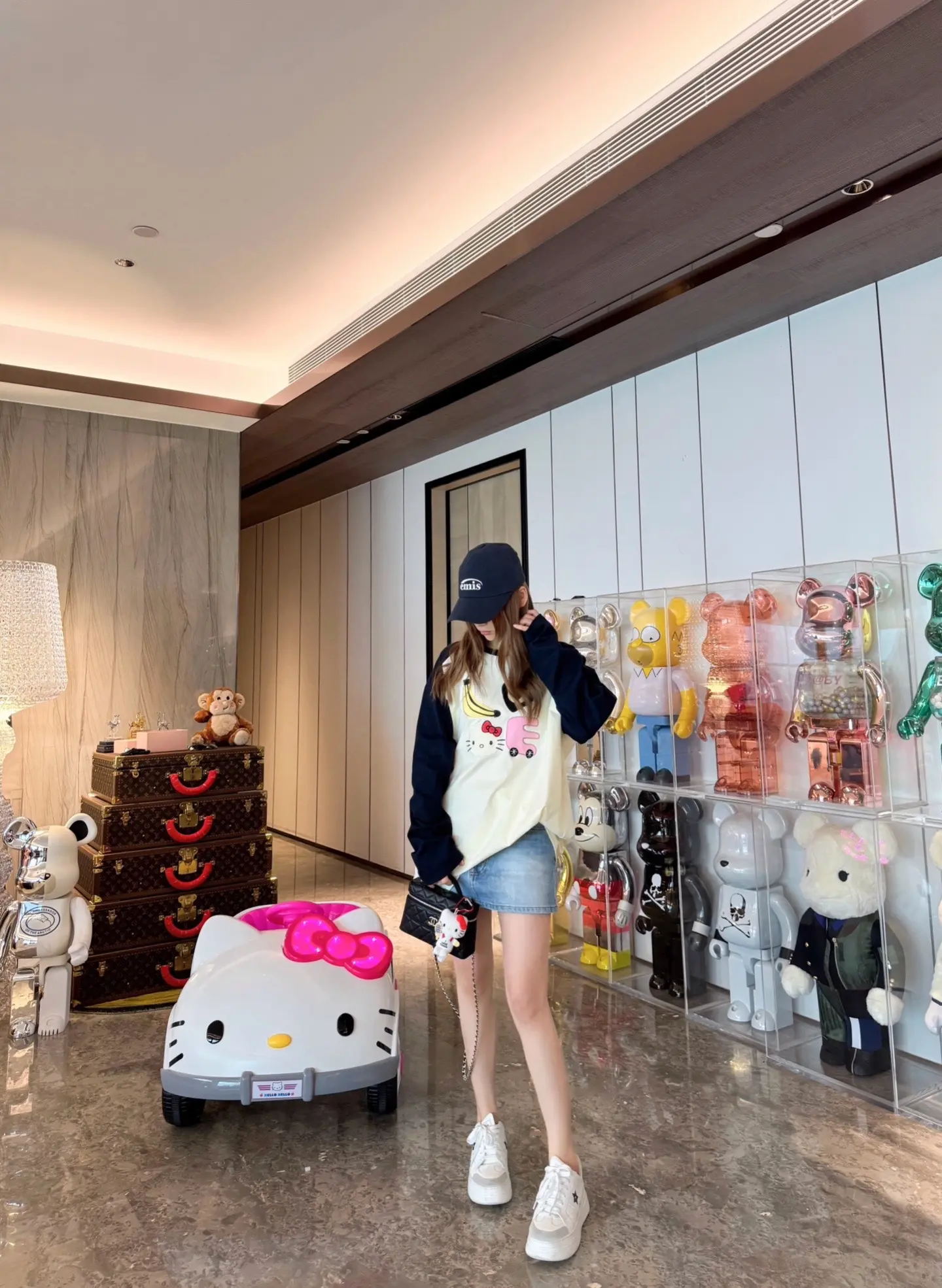 哈哈hello kitty这个小车车🎀