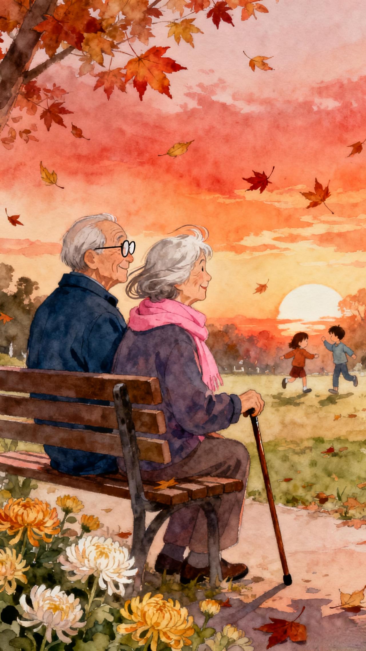 不知大家发现了没？
越是上了年纪就越是会觉得，
如果伴侣之间一直都有话说，
那么