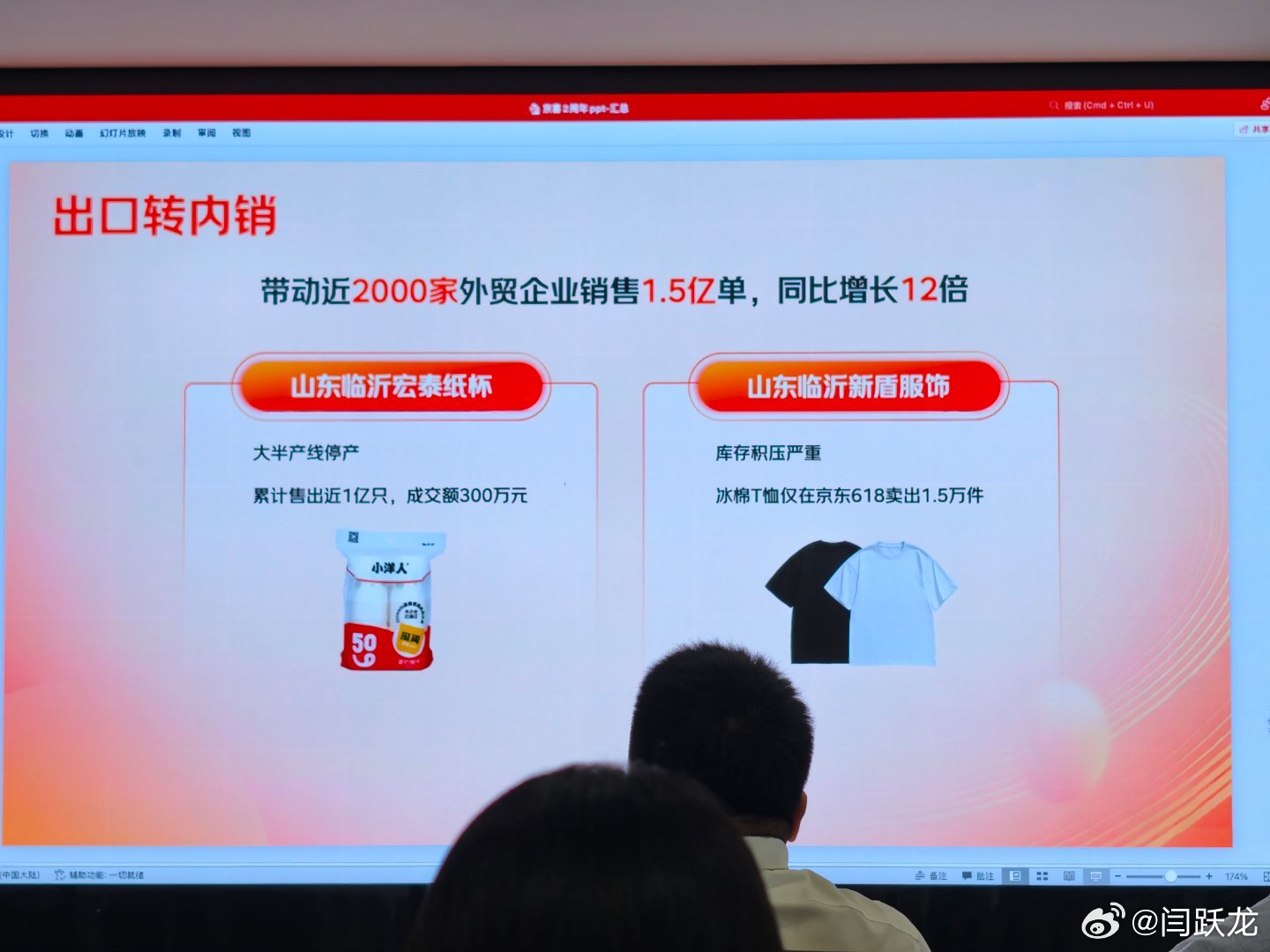 在“出口转内销”领域，京喜展现出强大的赋能能力，带动近2000家外贸企业销售1.