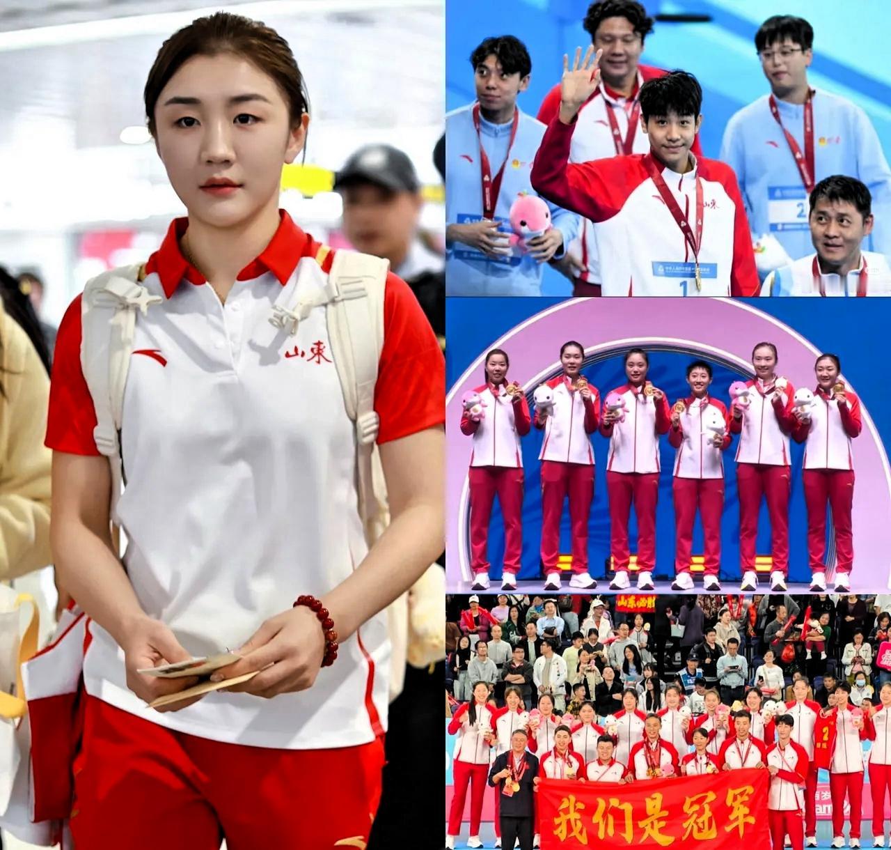 全运会结束后，
我估计安踏得火了
 
最先注意到这套队服，是看陈梦的比赛。红色选