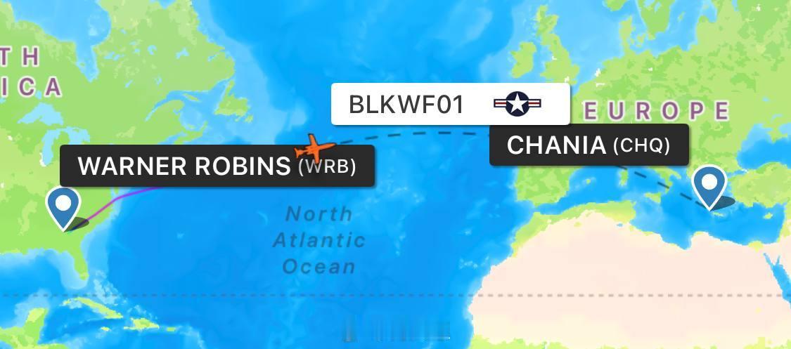 美国空军 E-11 基地空中通信节点飞机从佐恩空军基地（位于美国佐治亚州）起飞，