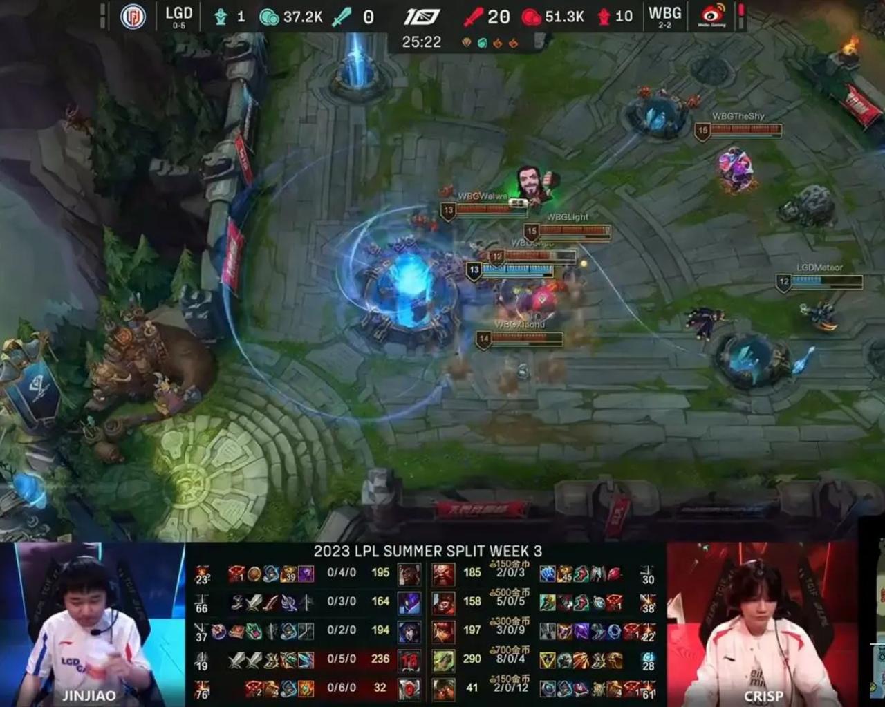 额，Crisp这个“弱爆”怎么说？虽然Jinjiao没什么冠军，但他出道比你早，