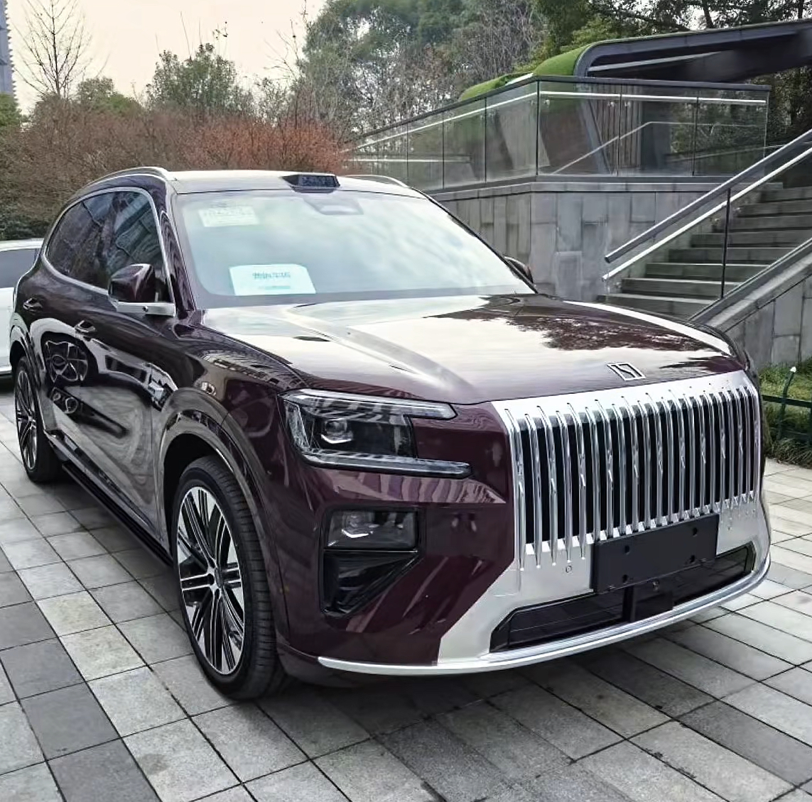 极氪8x 的这个配色是经典配色了吗这个姿态看着像运动型SUV