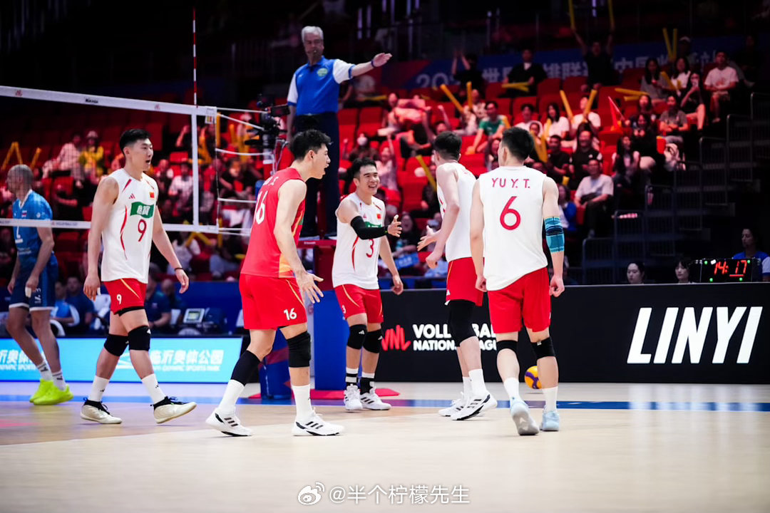 中国男排2-3斯洛文尼亚男排2026世界男排联赛 今日亮点：✅李咏臻拦网✅俞元泰