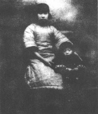 毛泽覃夫人周文楠与儿子毛楚雄