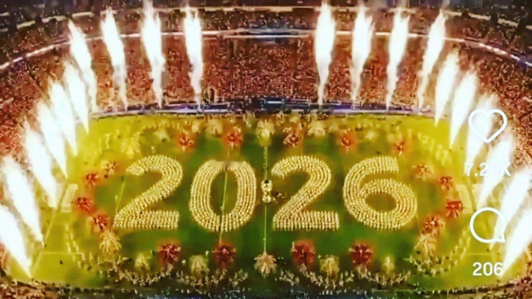 美国世界杯开幕式，😍一个世界杯，三场开幕式，2026美加墨到底在搞什么？ 凯蒂