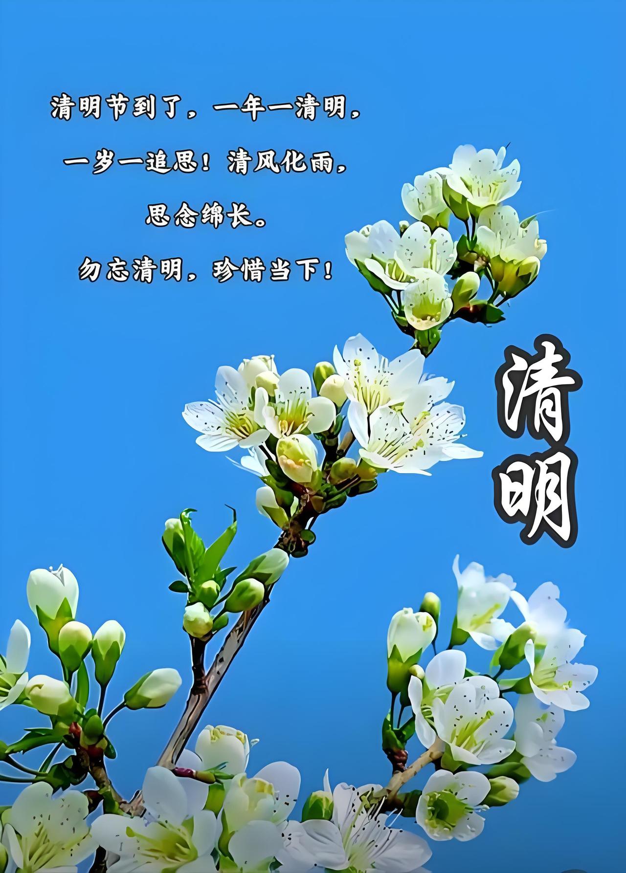 清明节来临，诚祝安康顺遂！

摘转：

什么叫《祖宗十八代》

自己之父～父亲