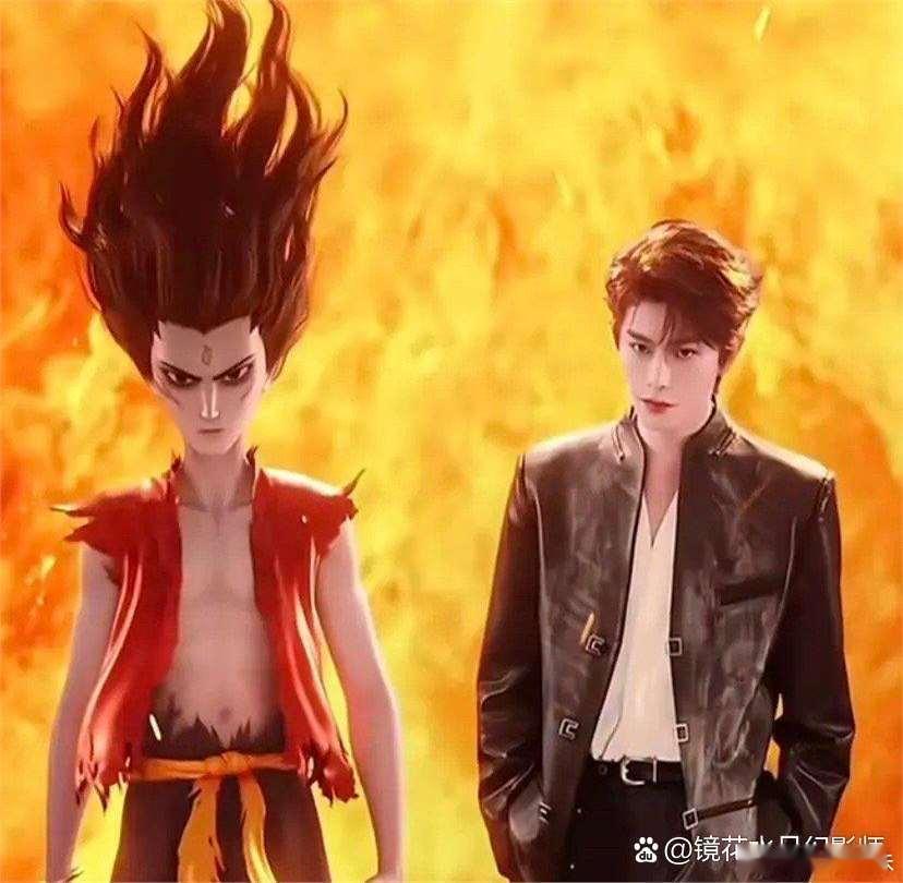 看吒2的时候感觉长大的吒好像丁禹兮，特别这一幕，感觉丁禹兮要从屏幕里走出来了 
