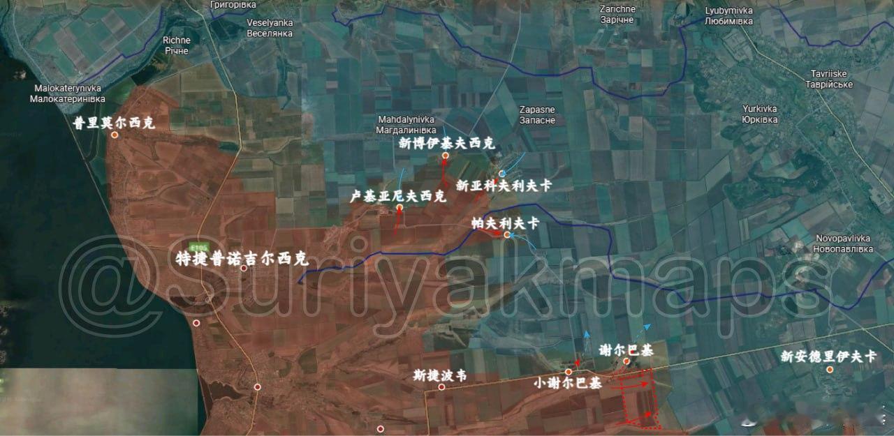 嘘嘘哥继续拿扎波罗热来嘘嘘来源：suriyakmaps俄乌局势新进展特朗普回应是