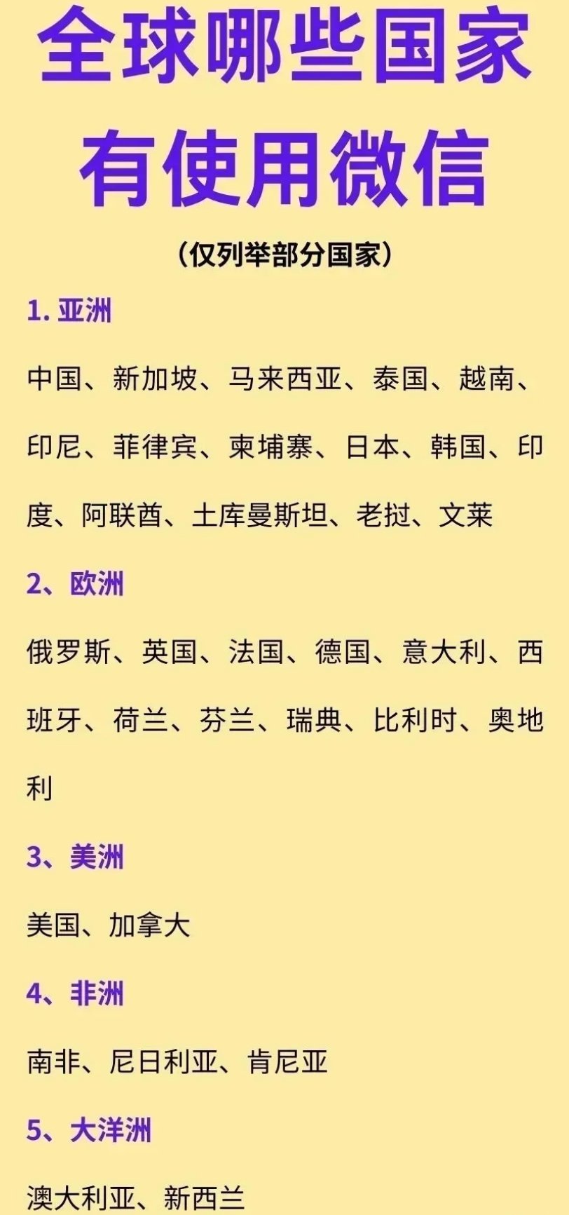 为啥微信能火遍全球？从亚洲的新加坡、泰国、日本、韩国，到欧洲的英、法、德、俄，再