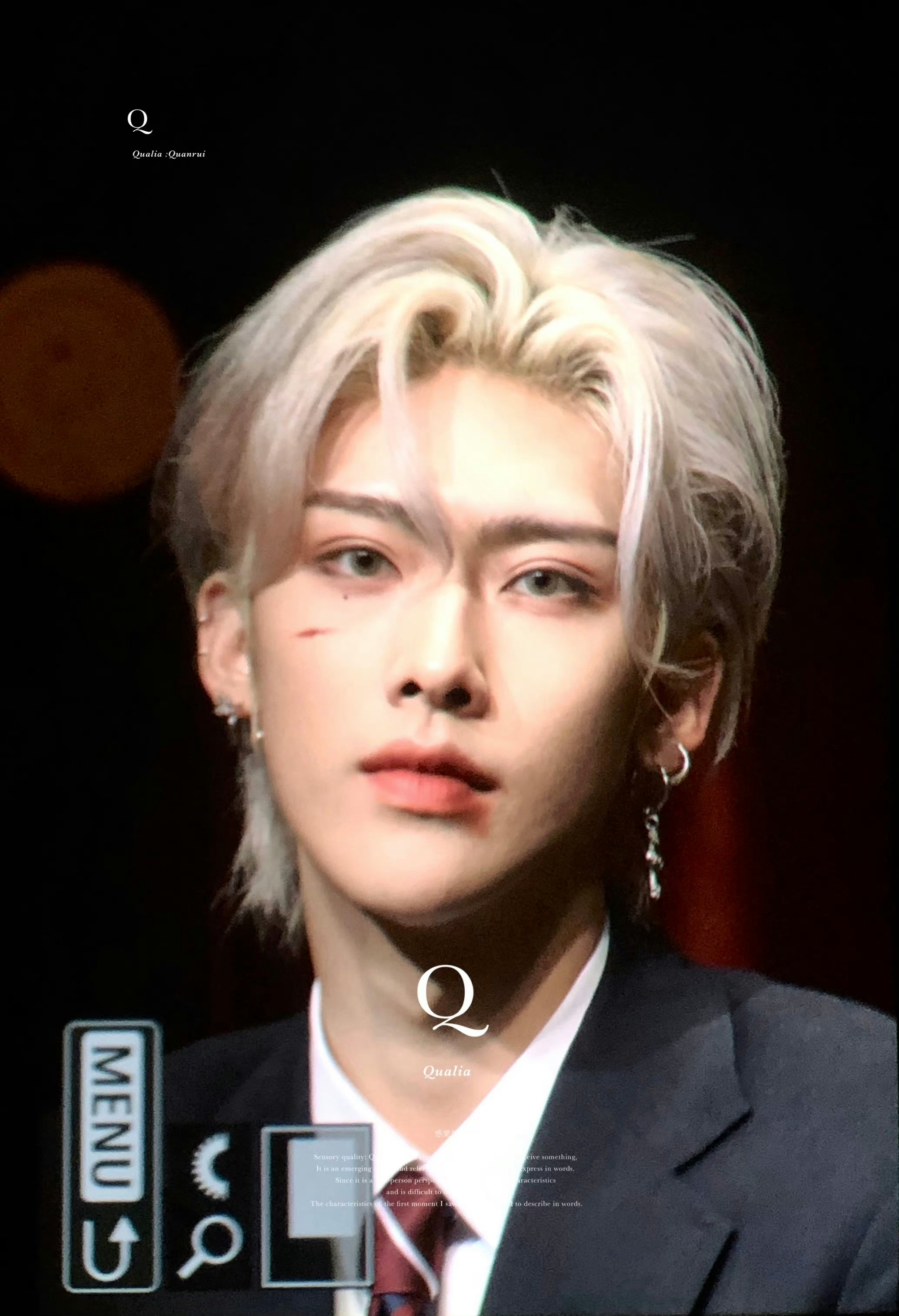 #沈泉锐签售会饭拍图##沈泉锐的脸好适合出cos# 沈泉锐签售会饭拍图，六漫一帅