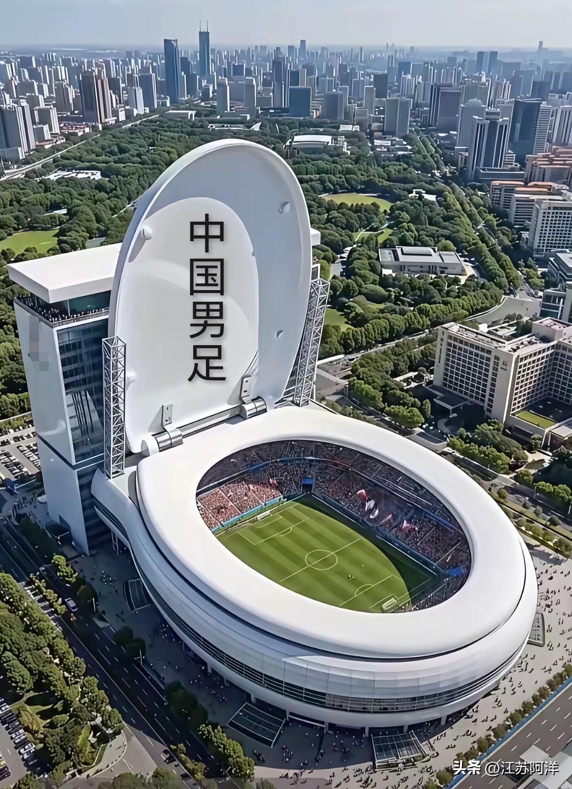 网友设计的中国男足专用比赛场
大家有什么要说的吗？
中国足球看台 中国专业足球场