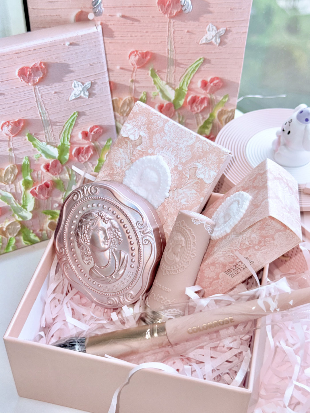 这个礼盒也太太太美了吧💓提前收到男朋友的520礼物 也太惊喜了吧～COLORR