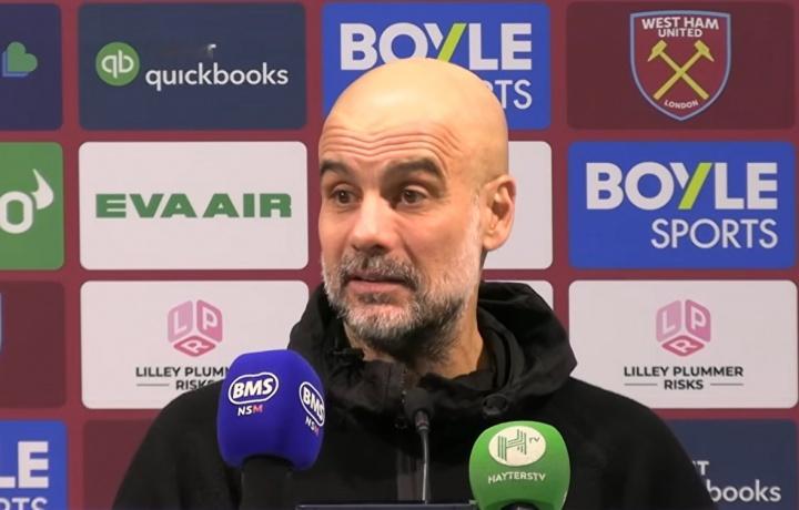 瓜帅：哈兰德身边有两亿名中后卫，他踢的是地球上最难踢的位置03月16日讯 曼城1