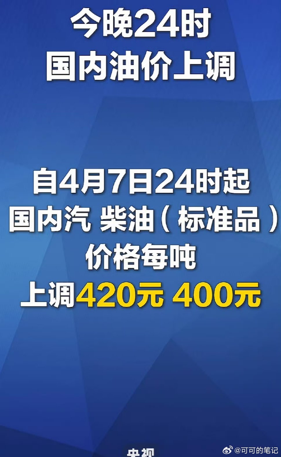 油价今晚再次上涨，但是咱们国家有对冲措施不至于导致汽油价格大幅涨价。 此时此刻不