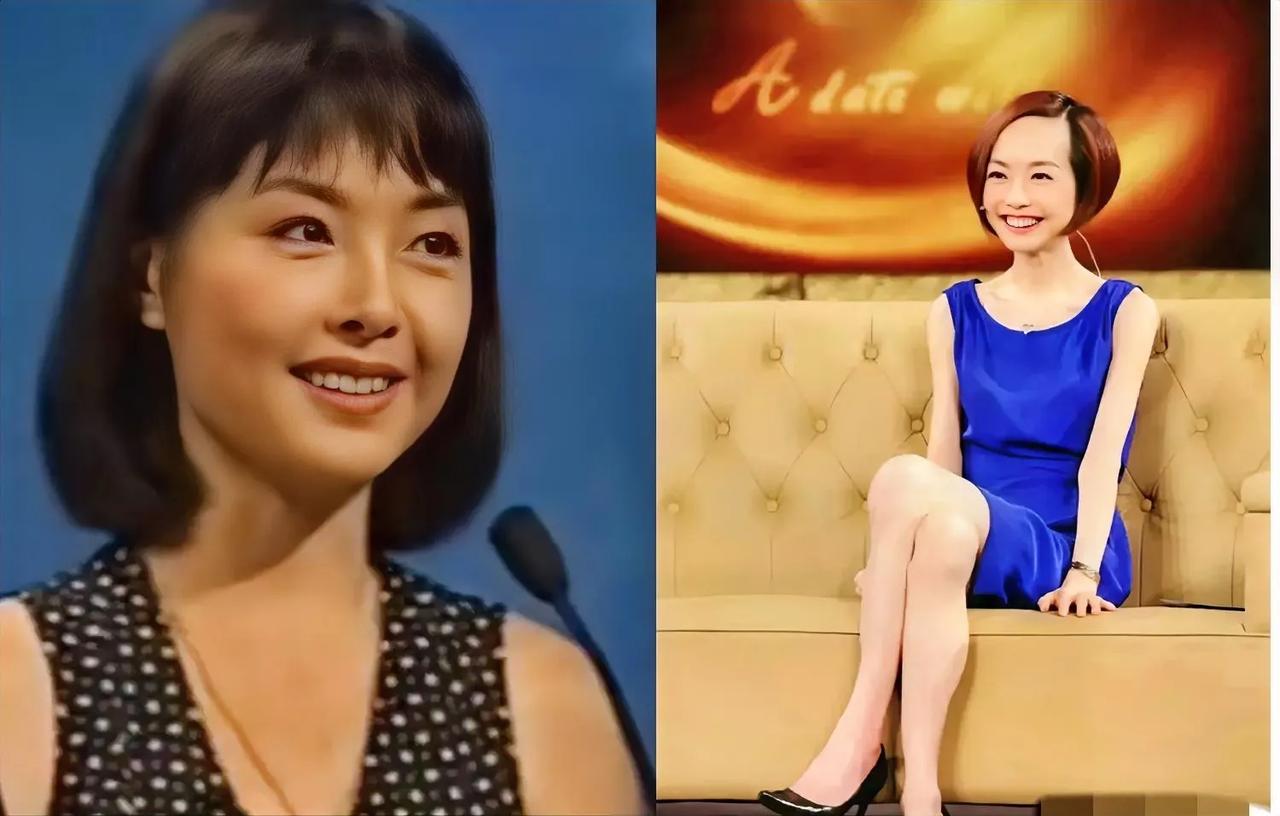 女孩子看了这个都喜欢不减肥了，30年前的鲁豫原来是这样的，有点肉还是很美的，胖胖