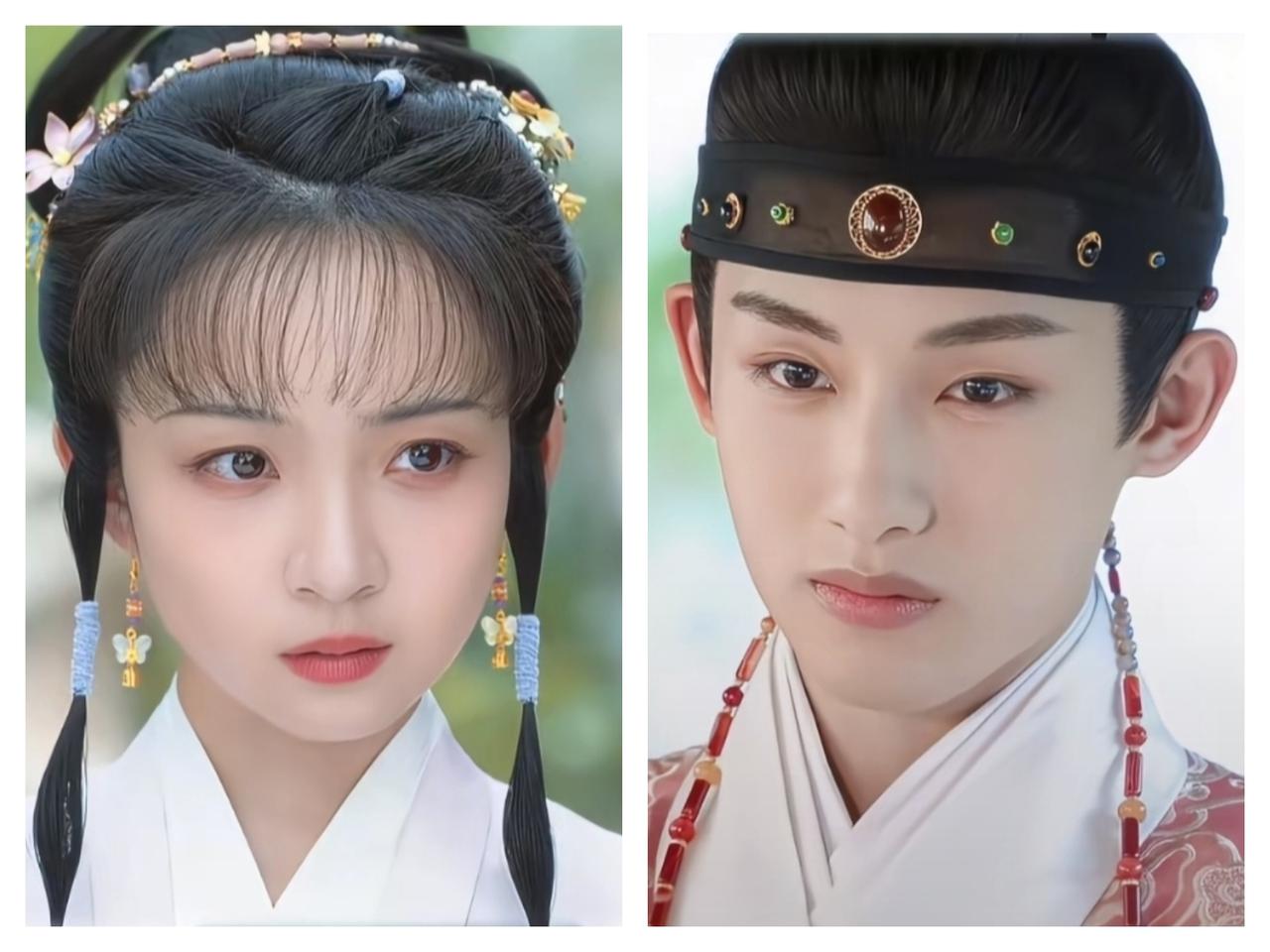 马凡丁、董思成同框
《红楼梦》林黛玉和贾宝玉的即视感！

 随着《兰香如故》热播
