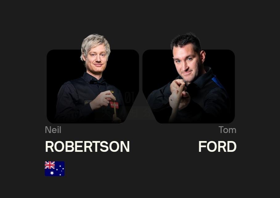 罗伯逊4-1轻取福得，打进冠中冠小组决赛！
 
 
北京时间11月13日晚，20