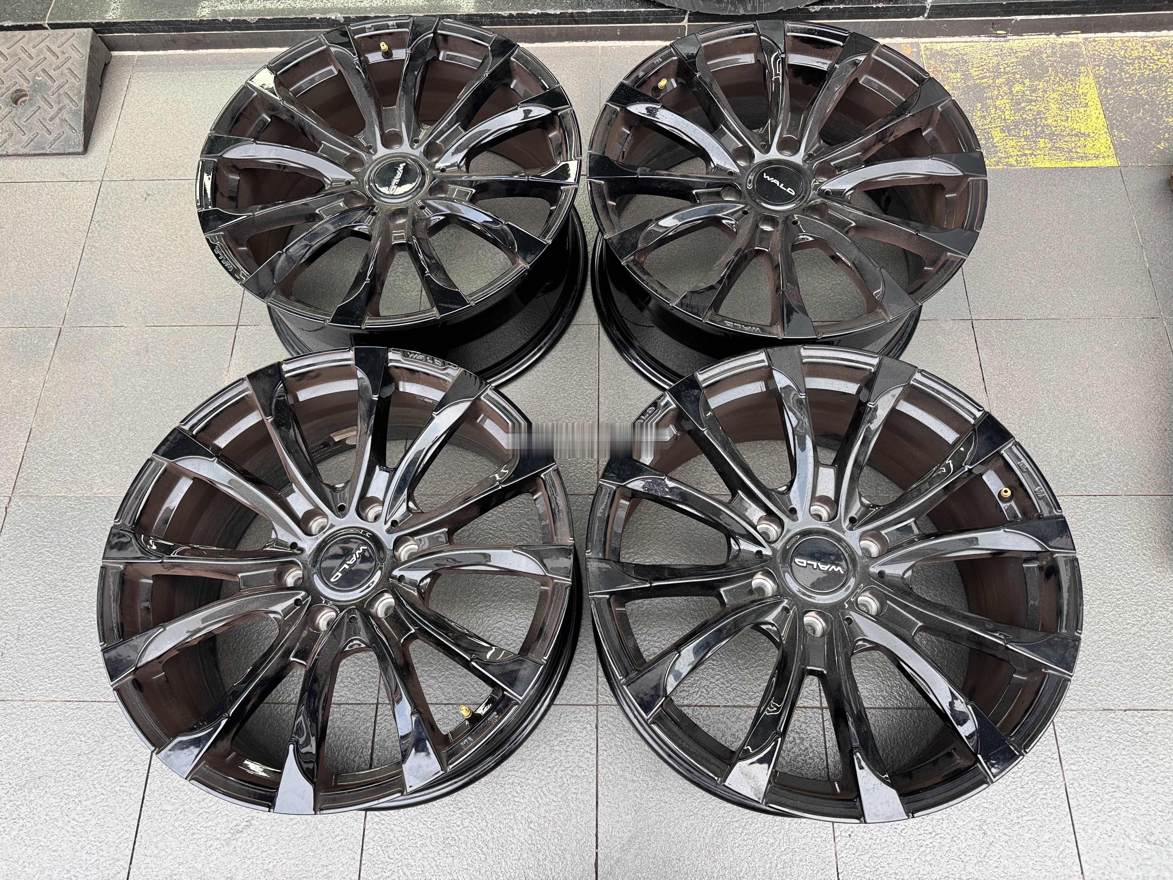 拆下一套单片定制锻造 20寸 9J ET38 6*139.7LC250 LC30