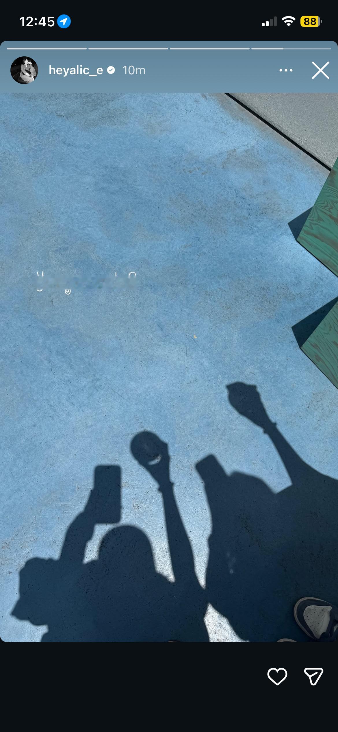 Alice ins story 更新👀同样的字体 You go matcha？