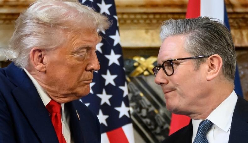 上周，美国对伊朗进行空袭，英国最初未即时支援，美国总统特朗普对此不满。周二，他在